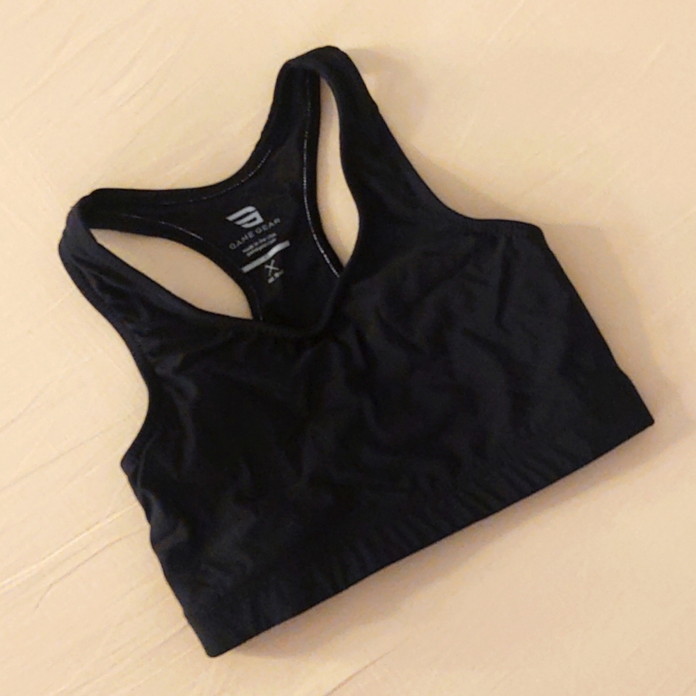 NWT Game Gear Racerback Sports Bra, XS